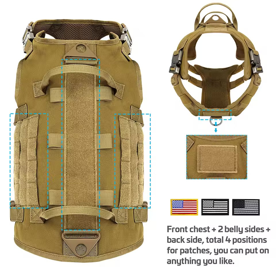 Paws It Tactical Dog Harness