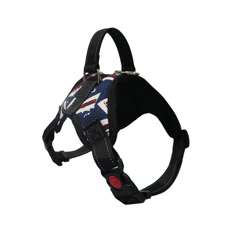 Pet Dog and Cat Adjustable Harness with Leash Reflective and Breathable for Small and Large Dog Harness Vest Pet Supplies